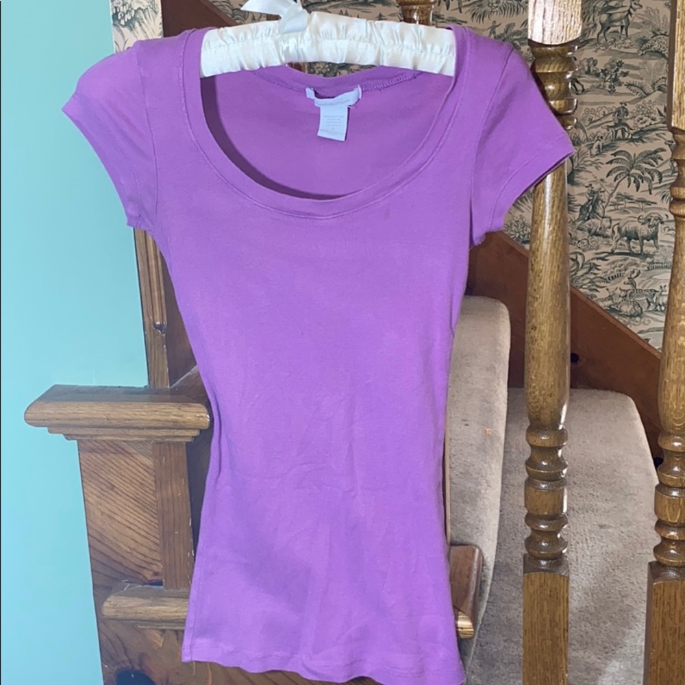 4 for $20👑 Charlotte Russe Small Lavender Top